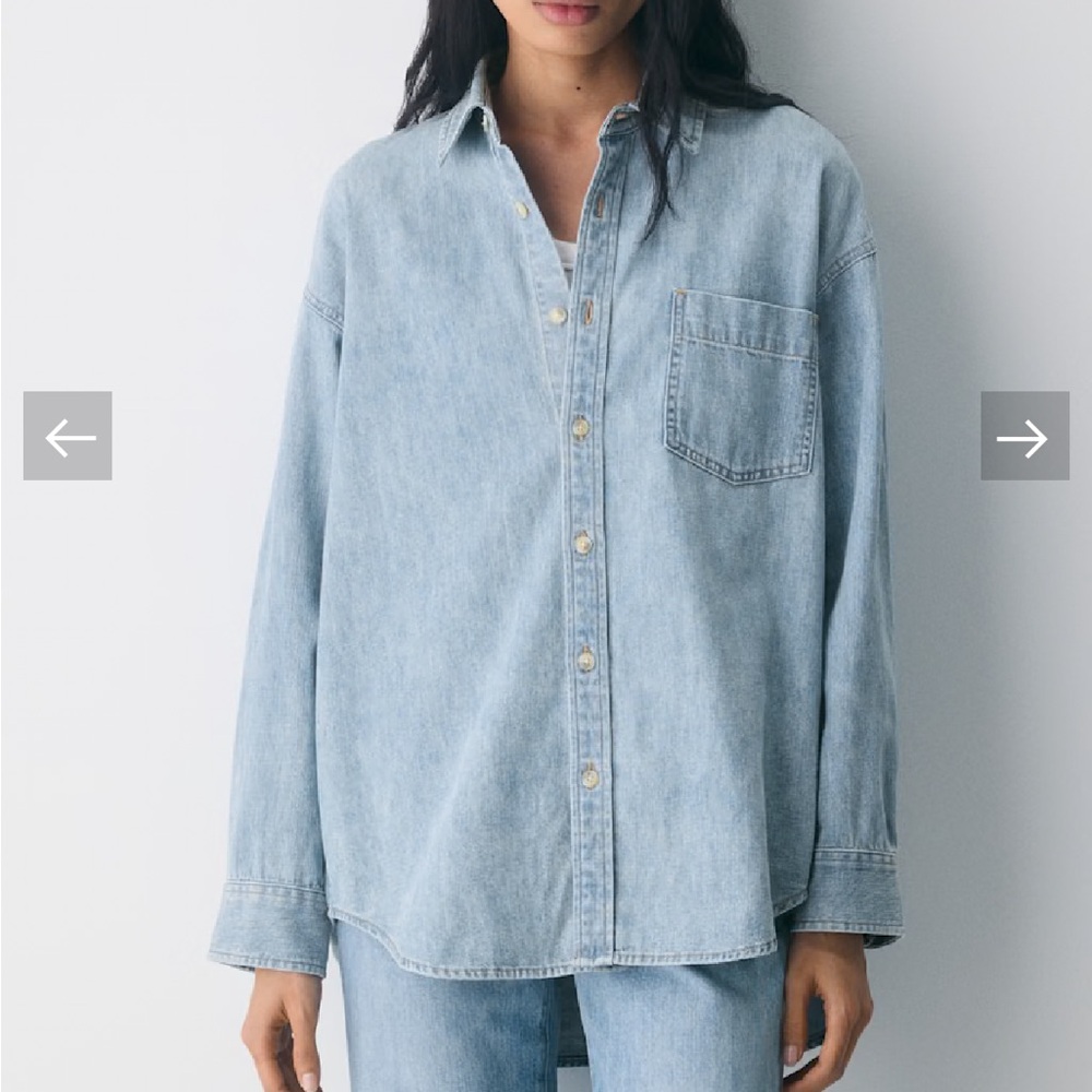 Denim Forum The '80s Comfy Denim Shirt - Picture 2 of 5